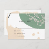 フィールド・オブ・ドリームス | ご飯の選択 RSVP カード (正面/裏面)