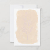 フィールド・オブ・ドリームス ブラッシュ モダン セーブ・ザ・デート カード (裏面)