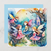 フィールド・カードに可愛い小さな妖精 セーブザデート (正面/裏面)