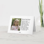 フィールド・クリスマス・カードの羊飼い シーズンカード (裏面)