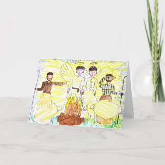 フィールド・クリスマス・カードの羊飼い シーズンカード