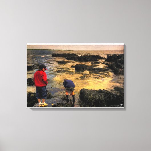 フィールド・トリップ・カード キャンバスプリント (正面)