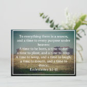 フィールド・農家・メモリアルに組み合わせた「刈り取り時間」 招待状 (スタンド正面)