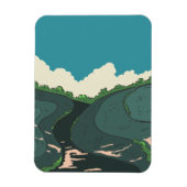 フィー日本のルド マグネット (縦)