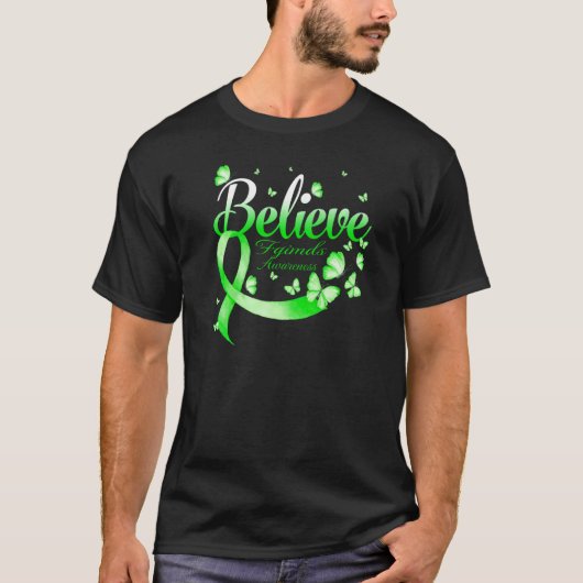 フィ信じギズ認識度バタフライ Tシャツ (正面)