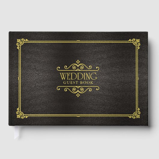 フィ素晴らしリグリー結婚ゴールドフォイルID871 ゲストブック (正面)