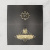 フィ素晴らしリ金ゴールド結婚のテーブルID871 プレイスカード (外部開封)