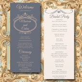 フィ素朴リグリー結婚式 プログラム