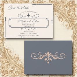 フィ素朴リグリー、日付の保存 招待状