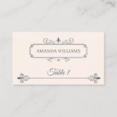 フィ素朴リ結婚グ プレイスカード (正面)