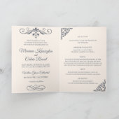 フィ素朴リ結婚グ 招待状 (内部)