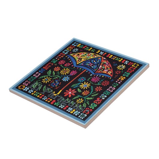 フイコールのロテリアセラミックタイル：エルパラグアスタイル タイル (側面)