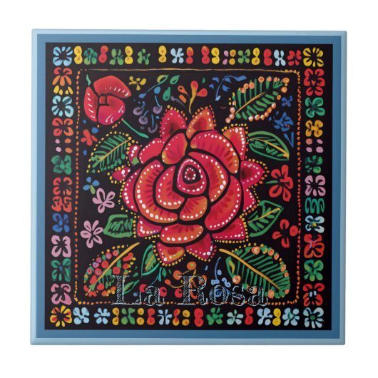 フイコールのロテリアセラミックタイル：ラローザセラミックタイル タイル (正面)