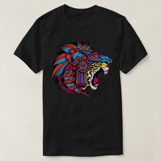 フイコールアステカジャガー岬 Tシャツ (デザイン正面)