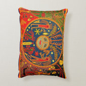 フイコールシャーマン装飾用クッション アクセントクッション (裏面(縦))