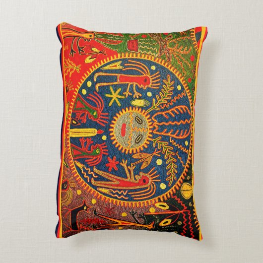 フイコールシャーマン装飾用クッション アクセントクッション (裏面(縦))