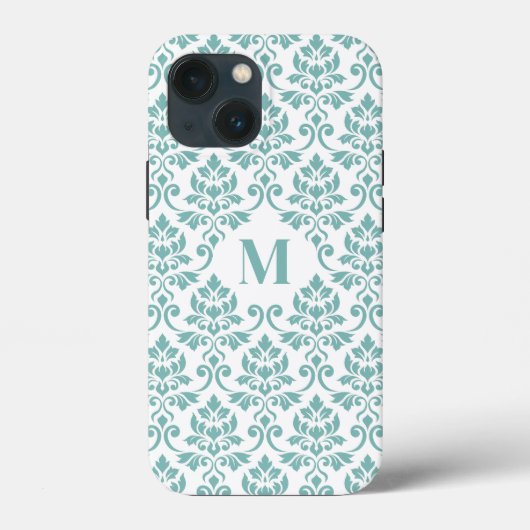 フイユダマスクティール(緑がかった色)パターカスタムン() Case-Mate iPhoneケース (裏面)