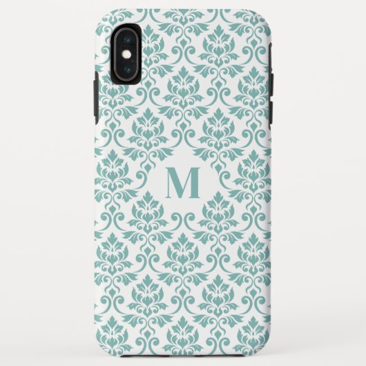 フイユダマスクティール(緑がかった色)パターカスタムン() Case-Mate iPhoneケース (裏面)