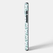 フイユダマスクティール(緑がかった色)パターカスタムン() Case-Mate iPhoneケース (裏面 / 左)