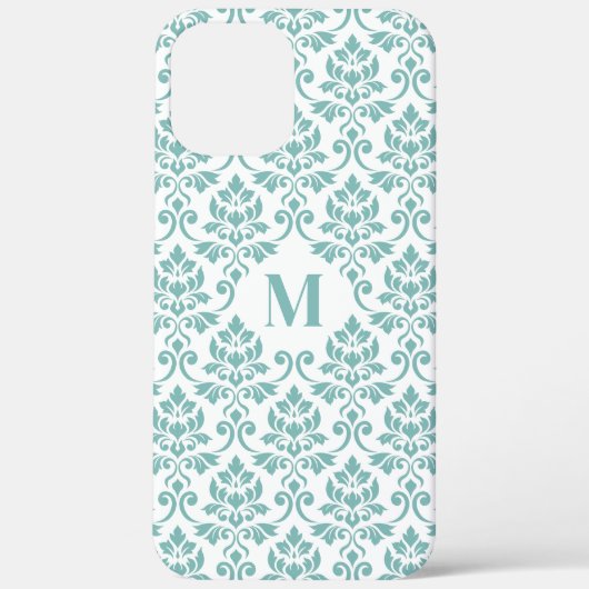フイユダマスクティール（緑がかった色）パターカスタムン() Case-Mate iPhoneケース (裏面)