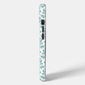 フイユダマスクティール(緑がかった色)パターカスタムン() Case-Mate iPhoneケース (裏面 / 左)