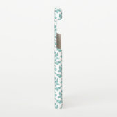 フイユダマスクティール（緑がかった色）パターカスタムン() SAMSUNG GALAXYケース (左側)