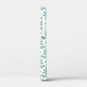 フイユダマスクティール(緑がかった色)パターン Case-Mate iPhoneケース (裏面 / 左)