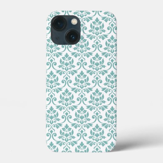 フイユダマスクティール（緑がかった色）パターン Case-Mate iPhoneケース (裏面)