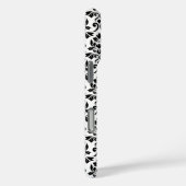 フイユダマスク黒いパターンカスタム() Case-Mate iPhoneケース (裏面 / 右)