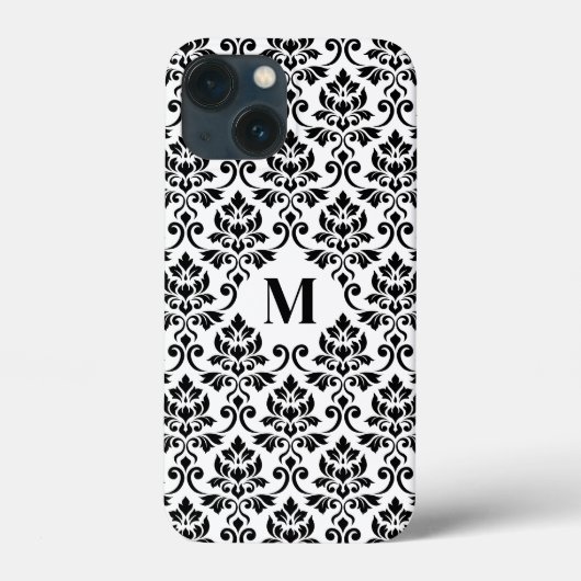 フイユダマスク黒いパターンカスタム() Case-Mate iPhoneケース (裏面)