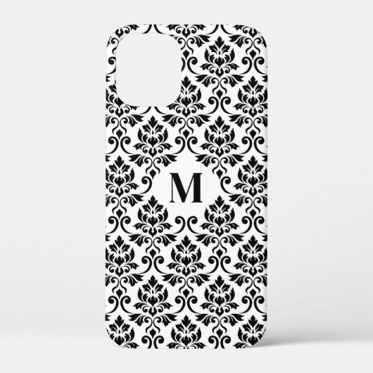 フイユダマスク黒いパターンカスタム() Case-Mate iPhoneケース (裏面)