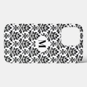 フイユダマスク黒いパターンカスタム() Case-Mate iPhoneケース (裏面 (横))