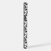 フイユダマスク黒いパターンカスタム() iPhoneケース (右側面)