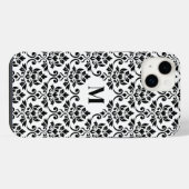 フイユダマスク黒いパターンカスタム() iPhoneケース (裏面横)