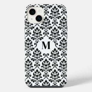 フイユダマスク黒いパターンカスタム() iPhone 14 PLUSケース
