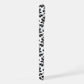 フイユダマスク黒いパターンカスタム() iPhoneケース (右側面)