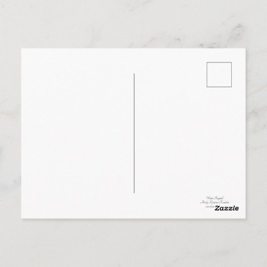 フイルス城冬おとぎ話はがき ポストカード (裏面)