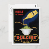 フイルドゥテーブルダルシネヴィンテージフードアドアート ポストカード (正面/裏面)