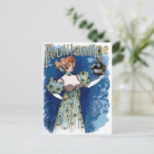 フイルランチンリキュール広告 ポストカード (スタンド正面)