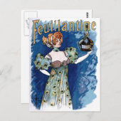 フイルランチンリキュール広告 ポストカード (正面/裏面)