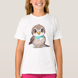 フウおもしろいル鳥 Tシャツ