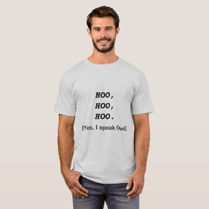 フウおもしろいル Tシャツ
