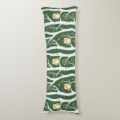 フウお洒落ルと樺の木の木柄 ボディピロー (正面縦)