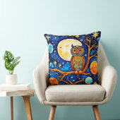 フウお洒落ルのケレスティアル：星、月、惑星 クッション (椅子)