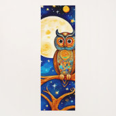 フウお洒落ルのケレスティアル：星、月、惑星 ヨガマット (裏面)