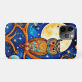 フウお洒落ルのケレスティアル:星、月、惑星 Case-Mate iPhoneケース (裏面(横))