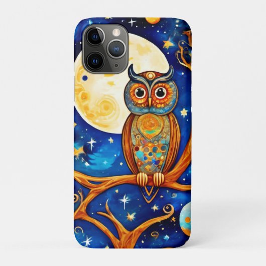 フウお洒落ルのケレスティアル:星、月、惑星 Case-Mate iPhoneケース (裏)