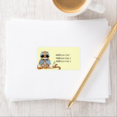 フウお洒落ルカラフル住所 シール (インサイチュ)