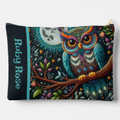 フウお洒落ルフェイク刺繍 アクセサリーポーチ (裏面)