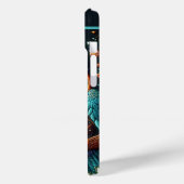 フウお洒落ルフェイク刺繍 Case-Mate iPhoneケース (裏面 / 左)